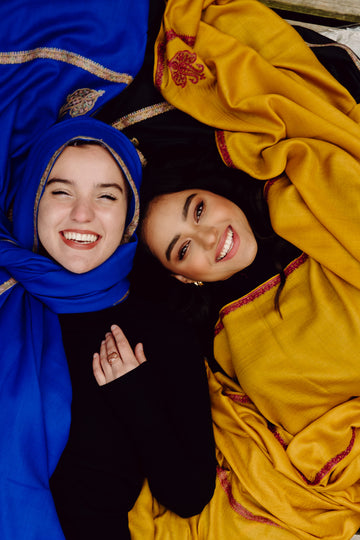 Royal Blue and Mustard Basics