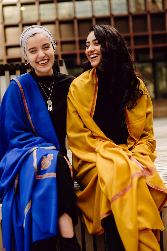 Royal Blue and Mustard Basics