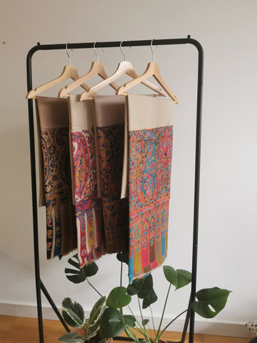 Hand Painted Shawls