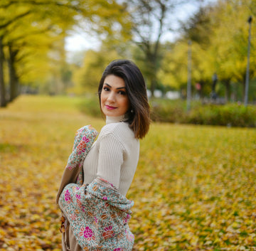 Floral Aari Stole
