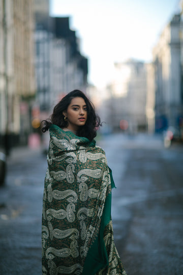 Nalki Embroidered Shawl