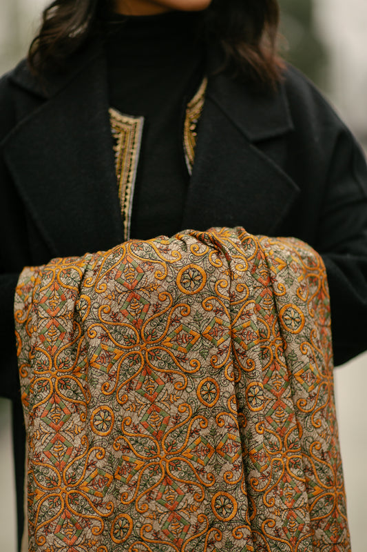 Papermache Shawl